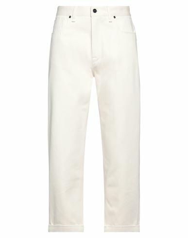 Fendi Man Jeans Cream Cotton, Polyacrylic Cover