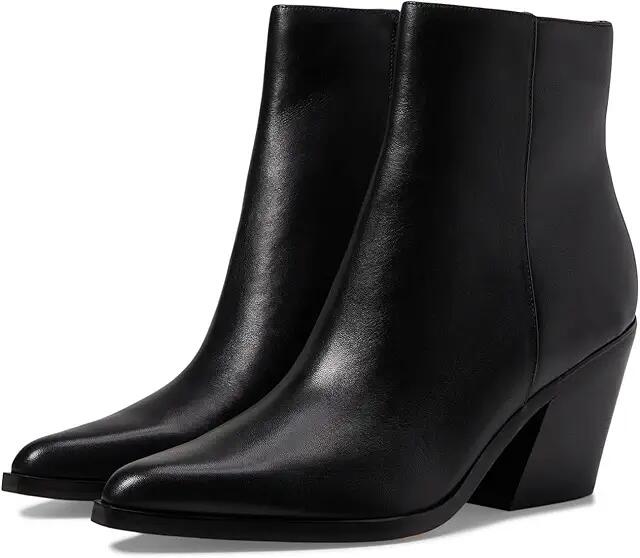 Calvin Klein Fallone (Black Leather) Women's Boots Cover