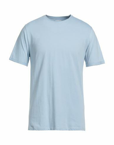 Sseinse Man T-shirt Sky blue Cotton Cover