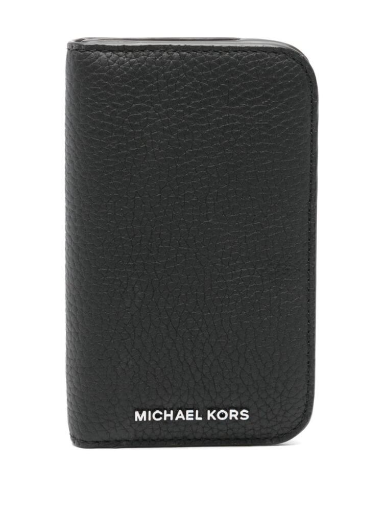 Michael Kors Hudson wallet - Black Cover