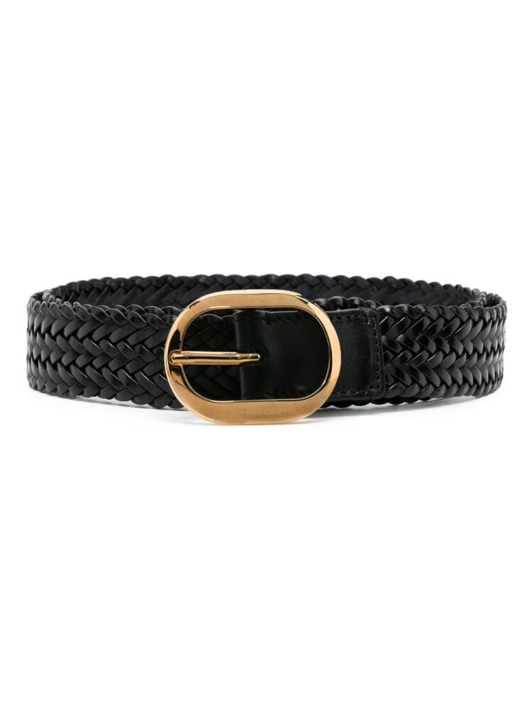 TOM FORD buckle-fastening leather belt - Black Cover