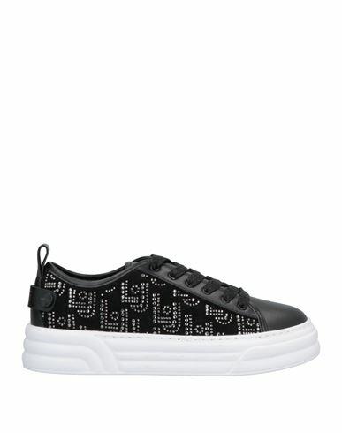 Liu •jo Woman Sneakers Black Textile fibers Cover