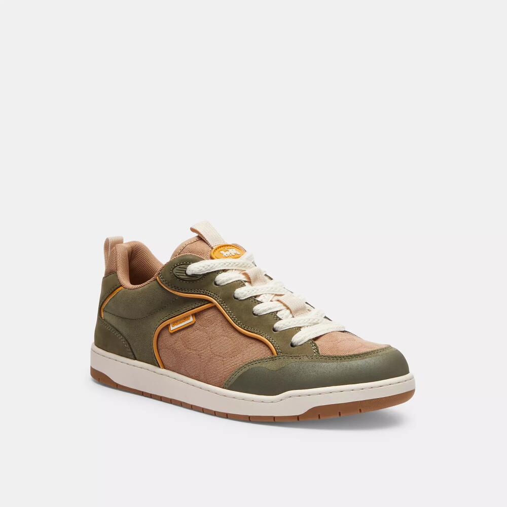 Coach C203 Sneaker In Signature Canvas Cover