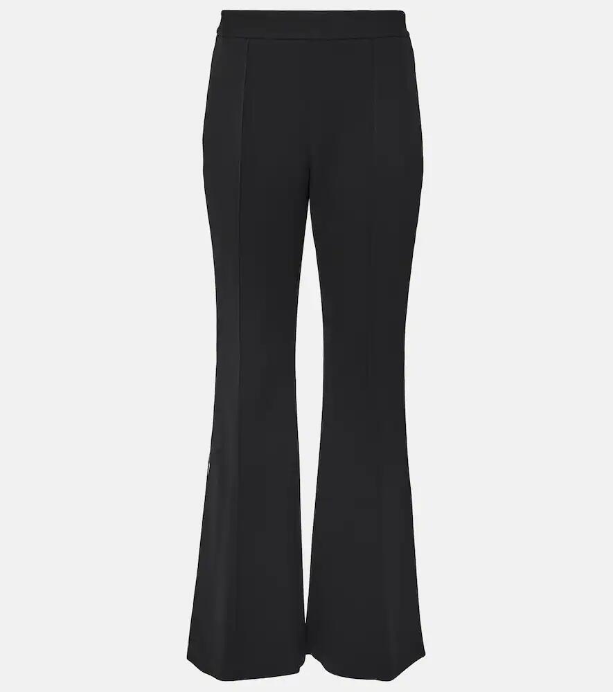 Tory Burch Crêpe flared pants Cover