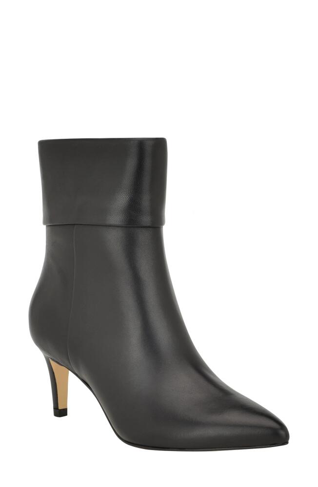 Calvin Klein Genteel Pointed Toe Bootie in Black Cover