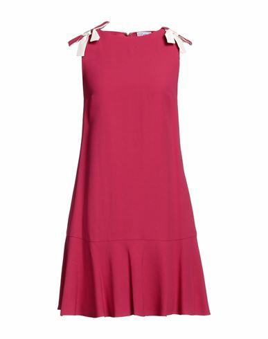 Red Valentino Woman Mini dress Magenta Acetate, Viscose Cover