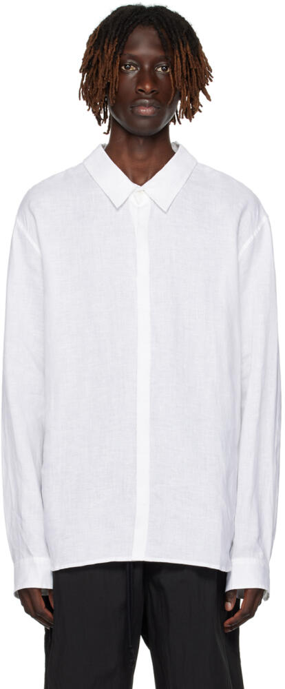 COMMAS White Button Shirt Cover