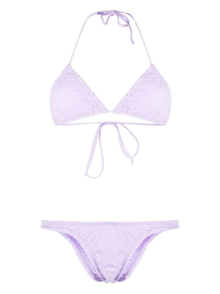 Reina Olga Guia triangle bikini set - Purple Cover