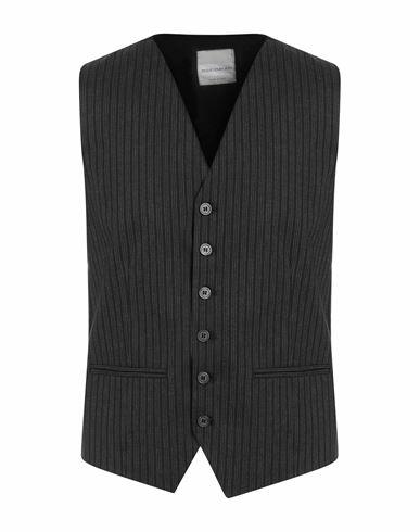 Primo Emporio Man Tailored Vest Navy blue Polyester, Viscose, Elastane Cover