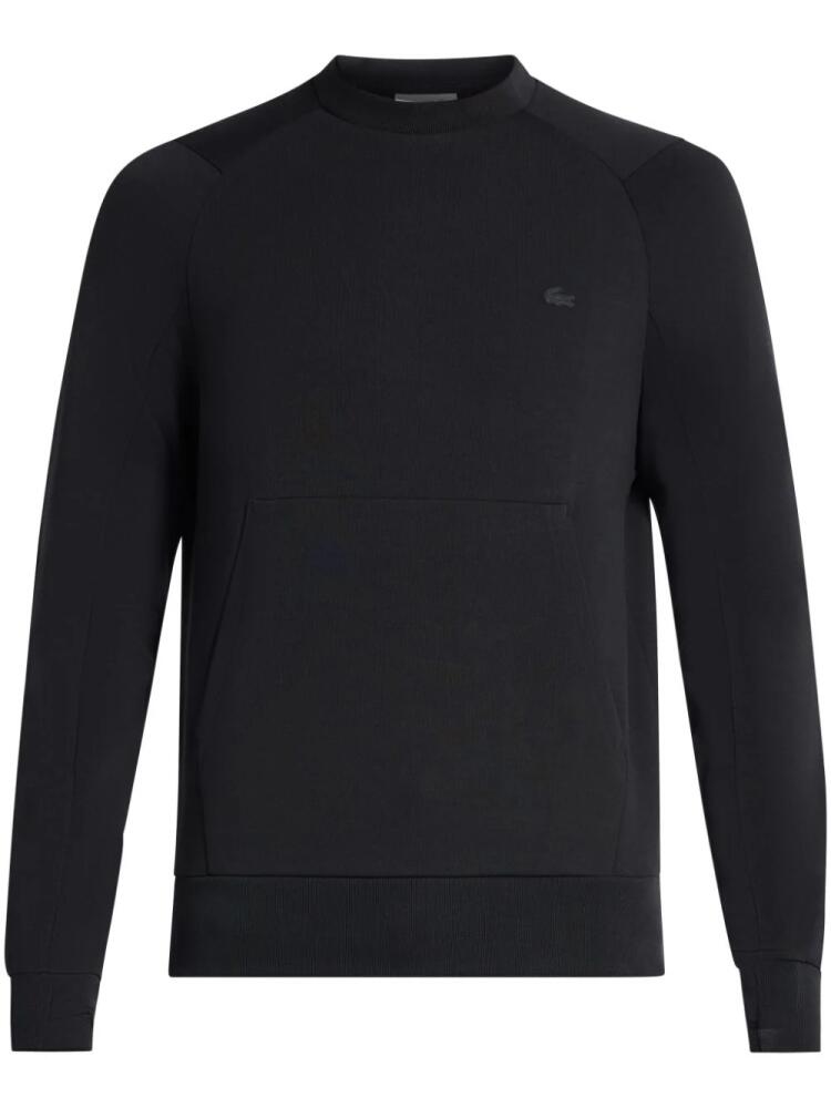 Lacoste pouch-pocket fleece sweatshirt - Black Cover