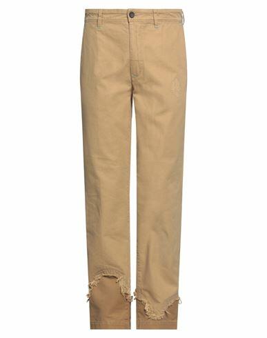 Incotex Red X Facetasm Man Pants Camel Cotton Cover