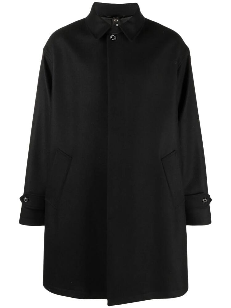 Mackintosh Soho wool coat - Black Cover