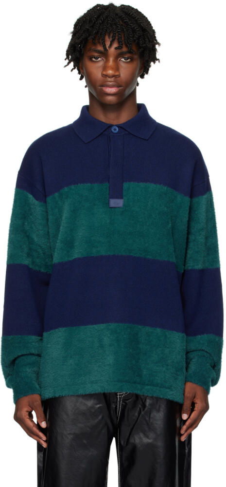 EYTYS Navy & Green Jarvis Polo Cover