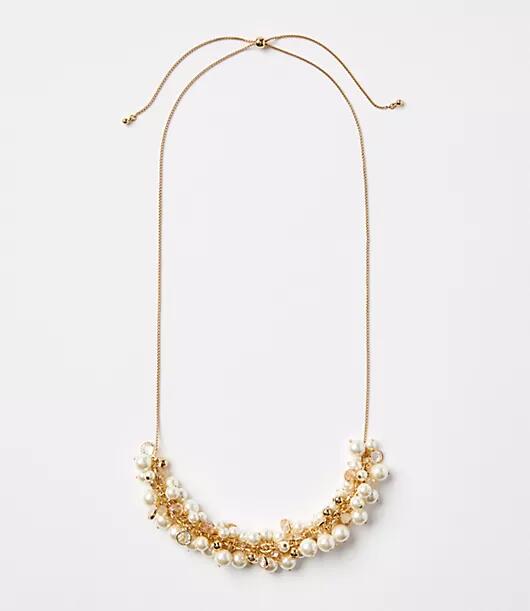 Loft Pearlized Torsade Statement Necklace Cover