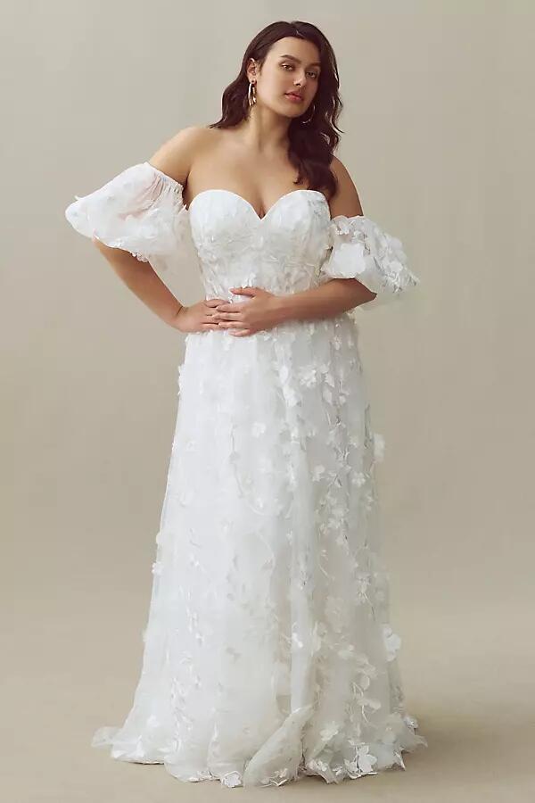 Wtoo by Watters Ivy Strapless Sweetheart Wedding Gown Cover