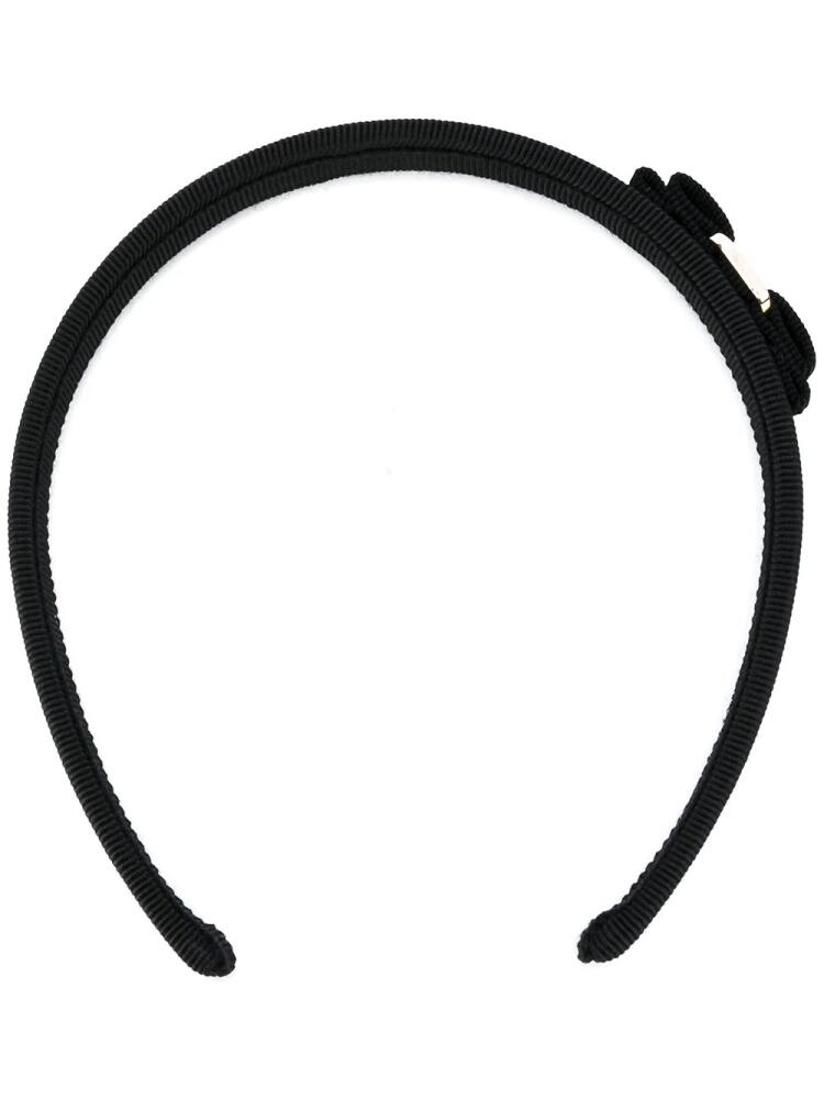 Ferragamo bow embellished hair band - Black Cover