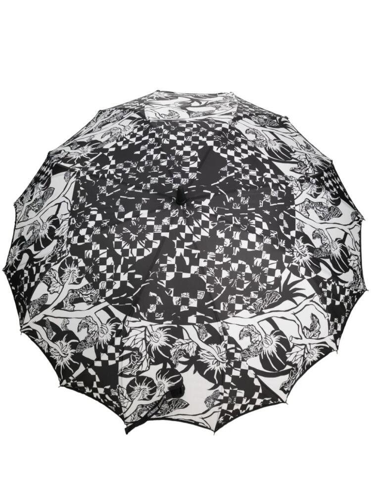 Henrik Vibskov Kalaidoscope umbrella - Black Cover