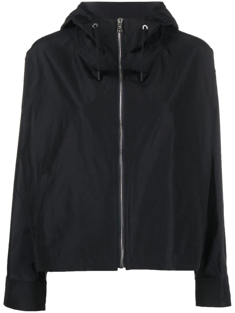 Yves Salomon zip-up hooded jacket - Blue Cover