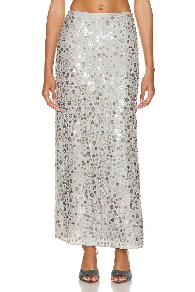 Saks Potts Lynn Skirt in Metallic Silver Cover