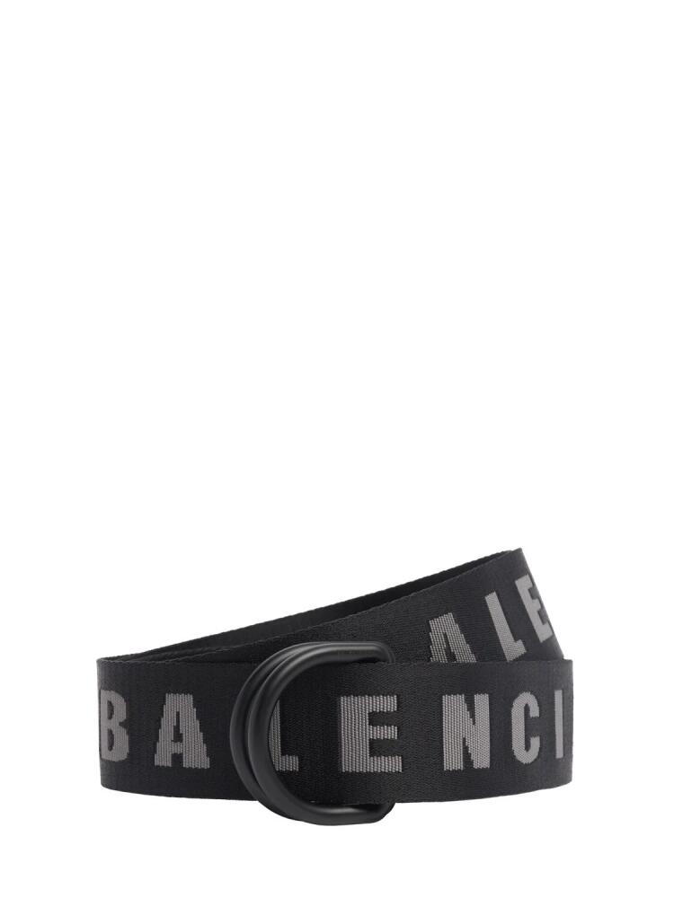 BALENCIAGA 4cm D Ring Nylon Belt Cover