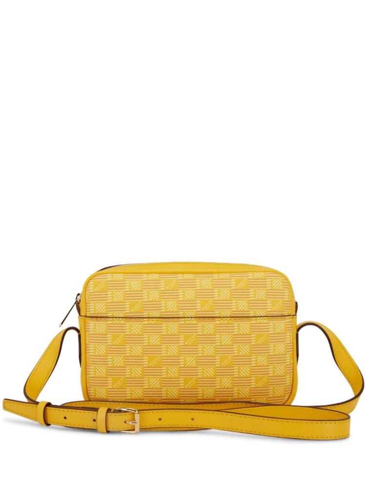 Moreau monogram-print crossbody bag - Yellow Cover