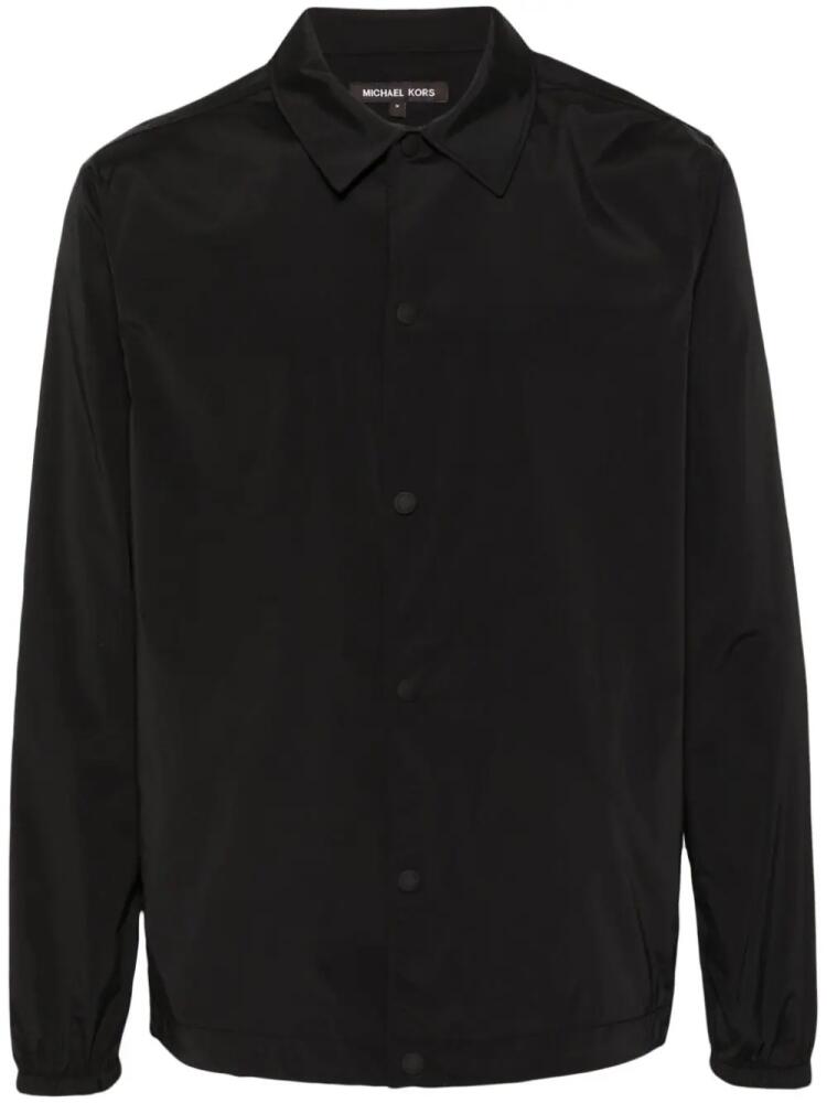 Michael Kors water-repellent shirt jacket - Black Cover