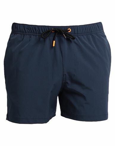 Save The Duck Man Swim trunks Navy blue Recycled polyester, Elastane Cover