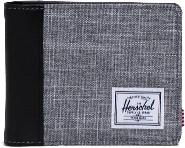 Herschel Supply Co. Hank Wallet (Raven Crosshatch) Wallet Handbags Cover