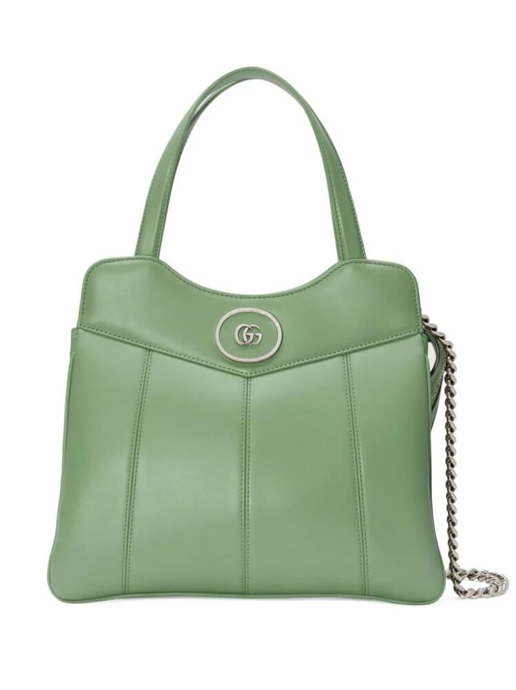 Gucci small Petite GG tote bag - Green Cover