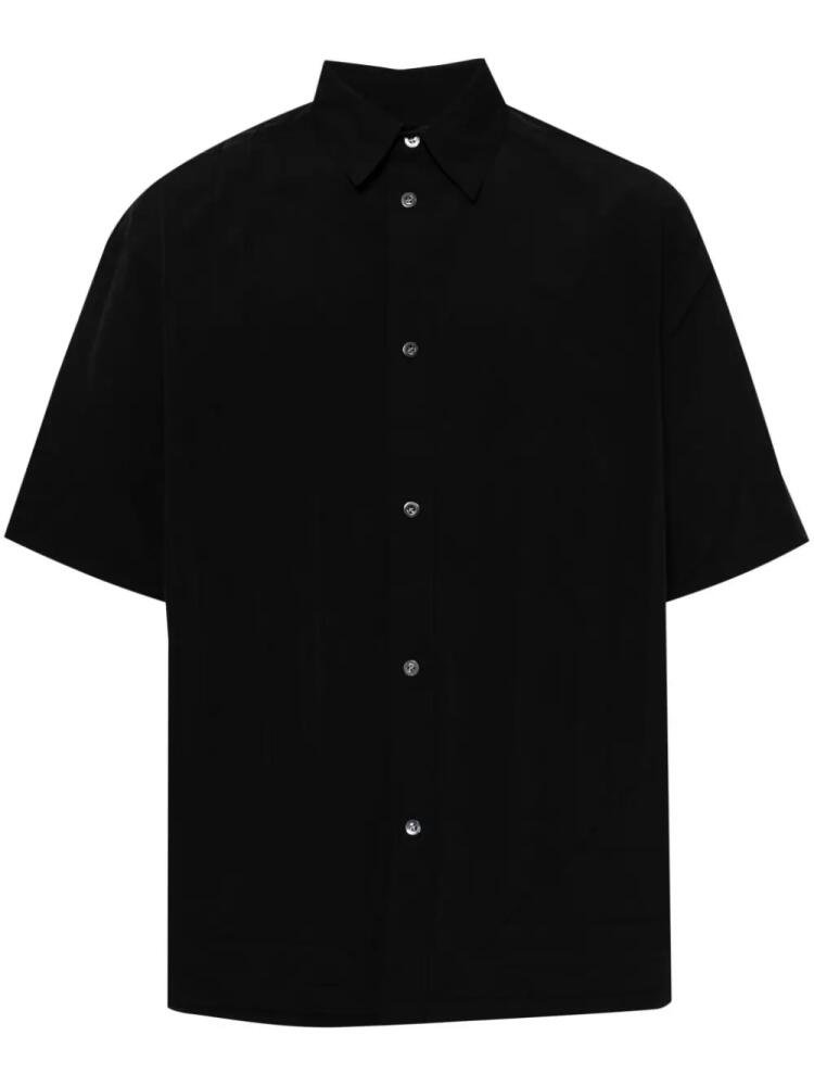 CROQUIS button-down short-sleeve shirt - Black Cover