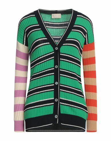 Drumohr Woman Cardigan Green Cashmere Cover