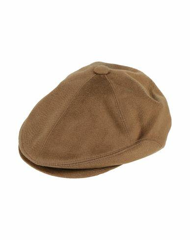 Borsalino Man Hat Camel Size 6 ⅞ Cashmere Cover