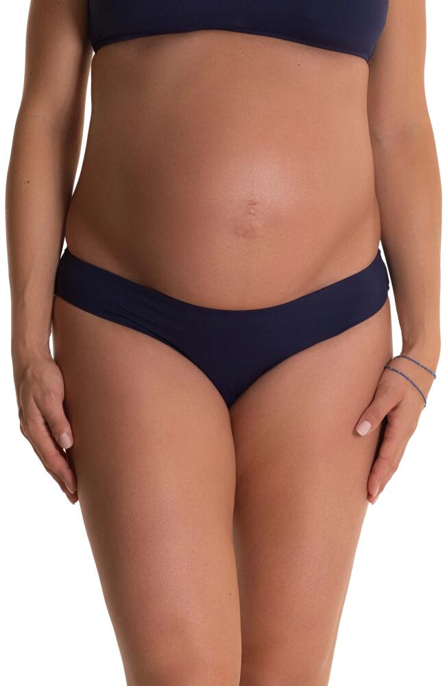 Pez D'Or Olivia Maternity Bikini Bottoms in Navy Cover