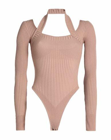 Andreādamo Woman Sweater Camel Wool, Acrylic, Polyamide, Elastane Cover