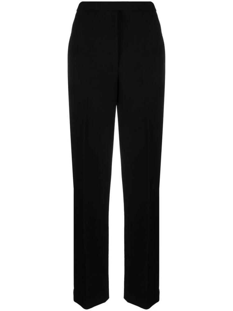 The Row straight-leg tailored trousers - Black Cover