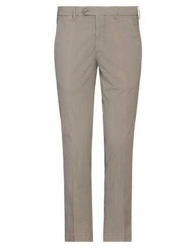 Michael Coal Man Pants Khaki Cotton, Elastane Cover