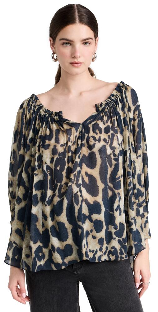 IRO Jalani Blouse Leopard Cover