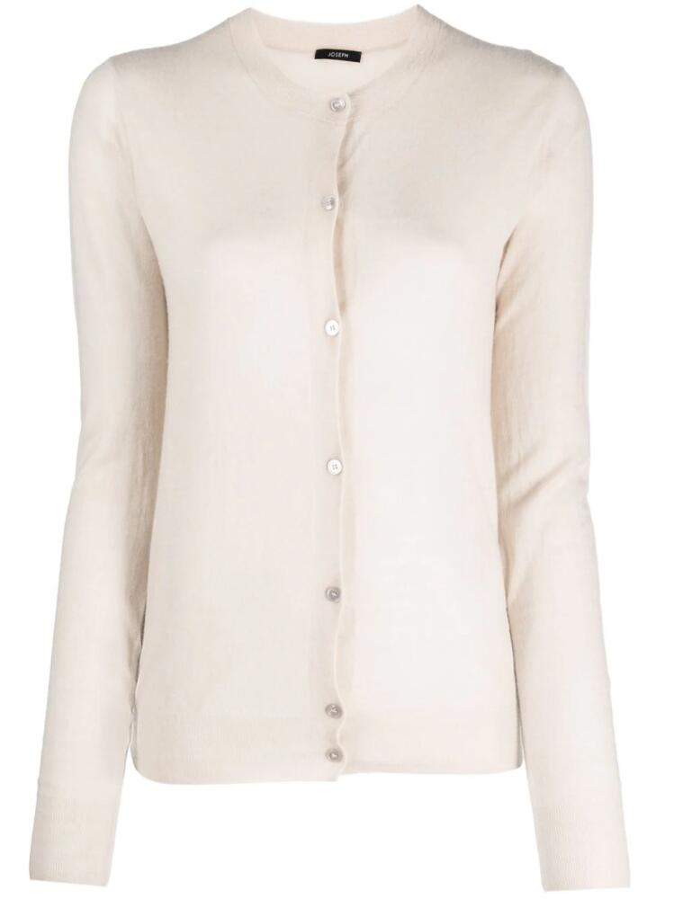 JOSEPH button-up cashmere cardigan - Neutrals Cover