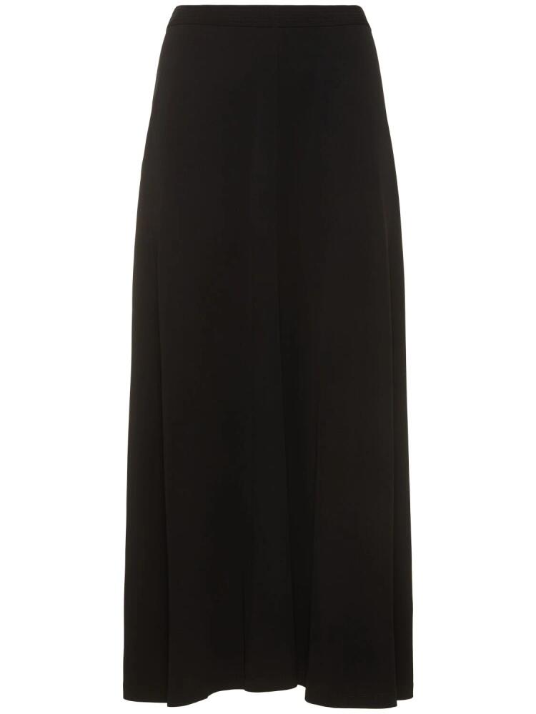 TOTEME Fluid Viscose Jersey Long Skirt Cover