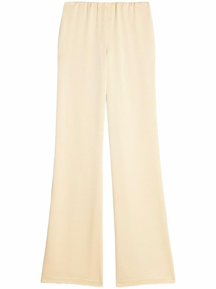 AMI Paris high-waisted wide leg trousers - Neutrals Cover