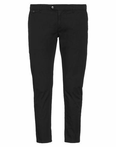 0/zero Construction Man Pants Black Organic cotton, Elastane Cover