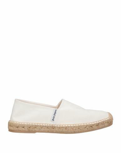 Palm Angels Man Espadrilles White Textile fibers Cover