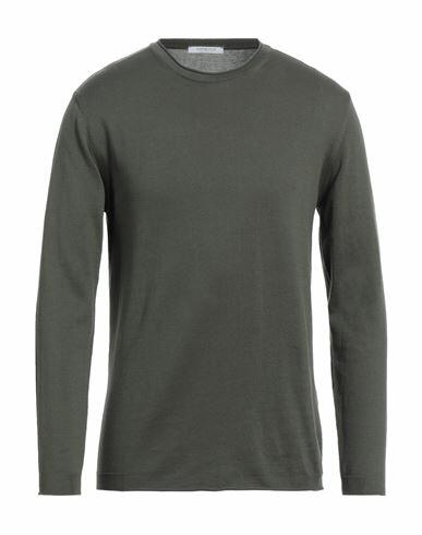 Bellwood Man Sweater Military green Cotton Cover