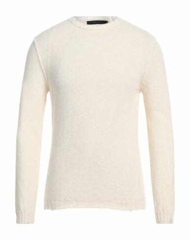 Messagerie Man Sweater Ivory Alpaca wool, Polyamide, Merino Wool Cover