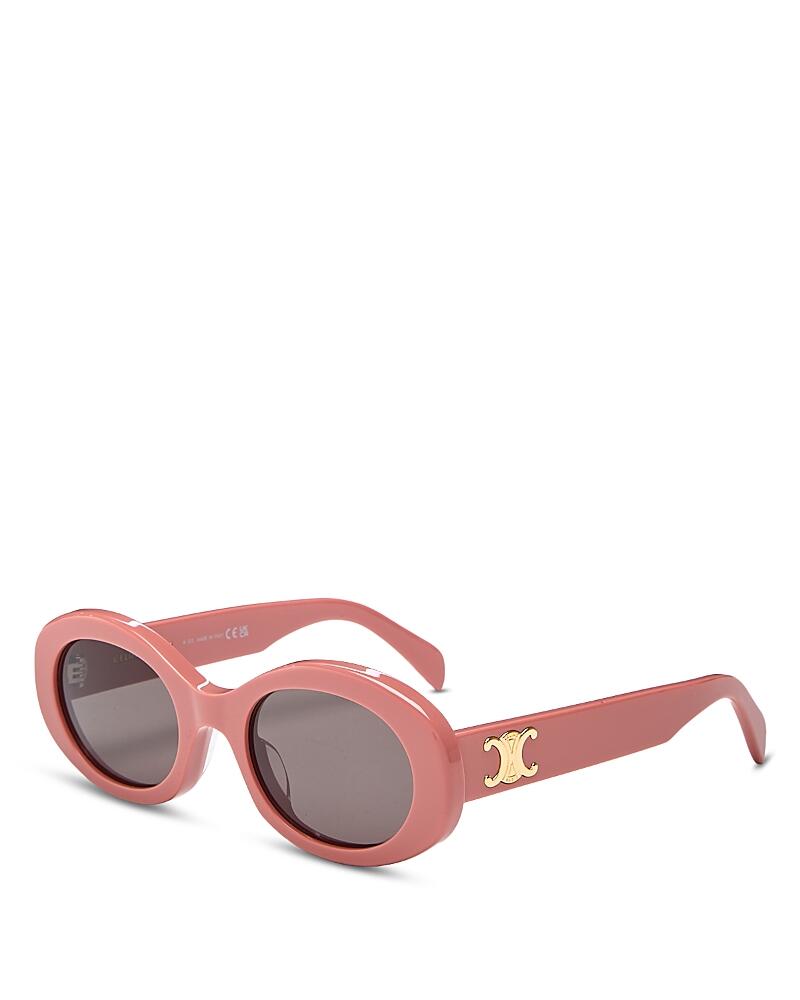 Celine Oval Sunglasses, 52mm Cover