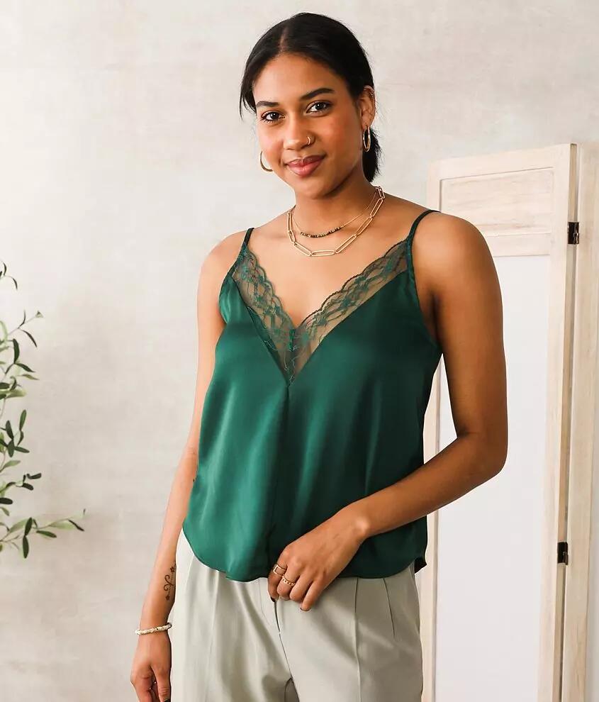 Willow & Root Satin Tank Top Cover