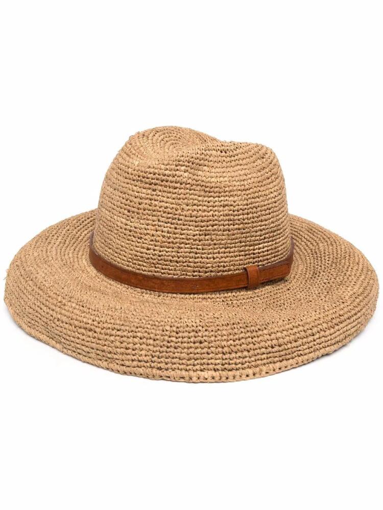 IBELIV Safari woven straw hat - Neutrals Cover