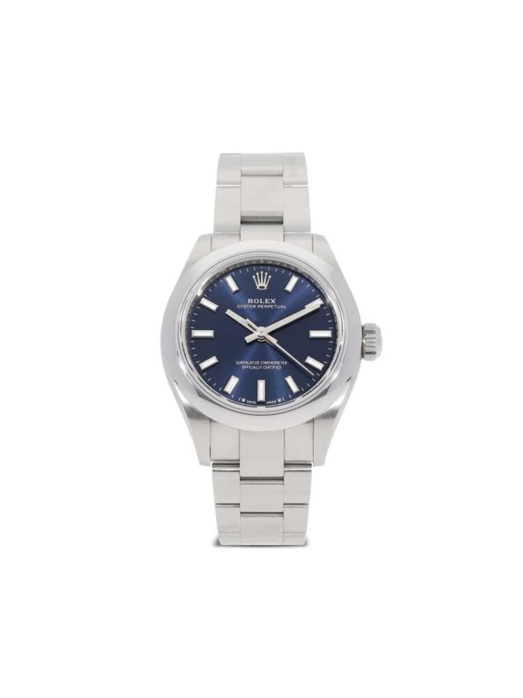 Rolex 2024 unworn Oyster Perpetual 28mm - Blue Cover