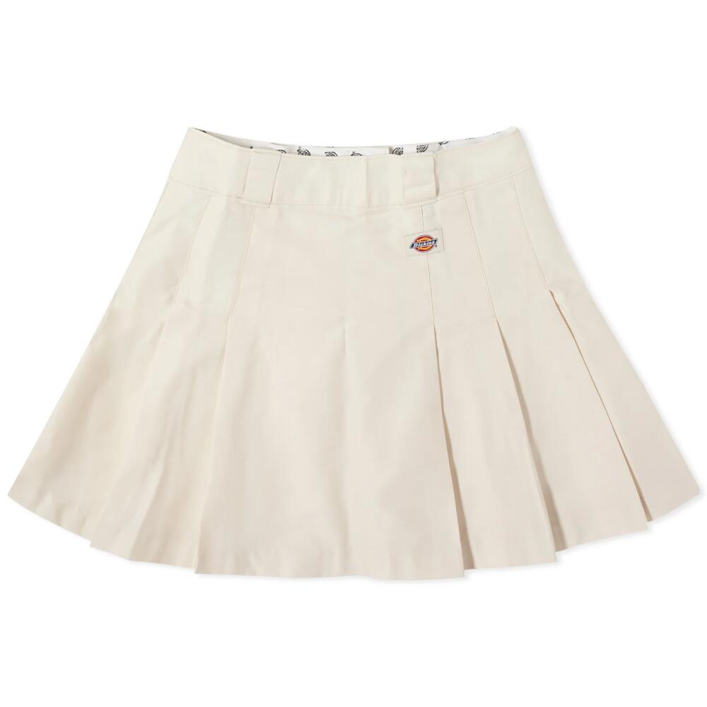 Dickies Women's Elizaville Mini Skirt in Whitecap Grey Cover