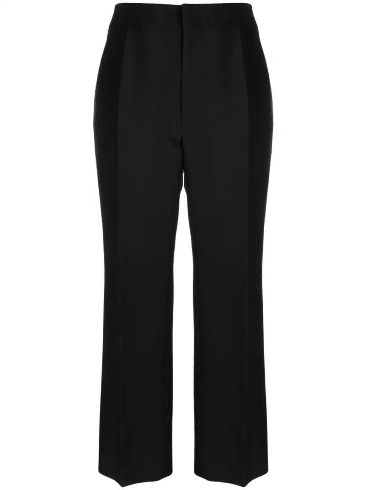 The Row straight-leg tailored trousers - Black Cover